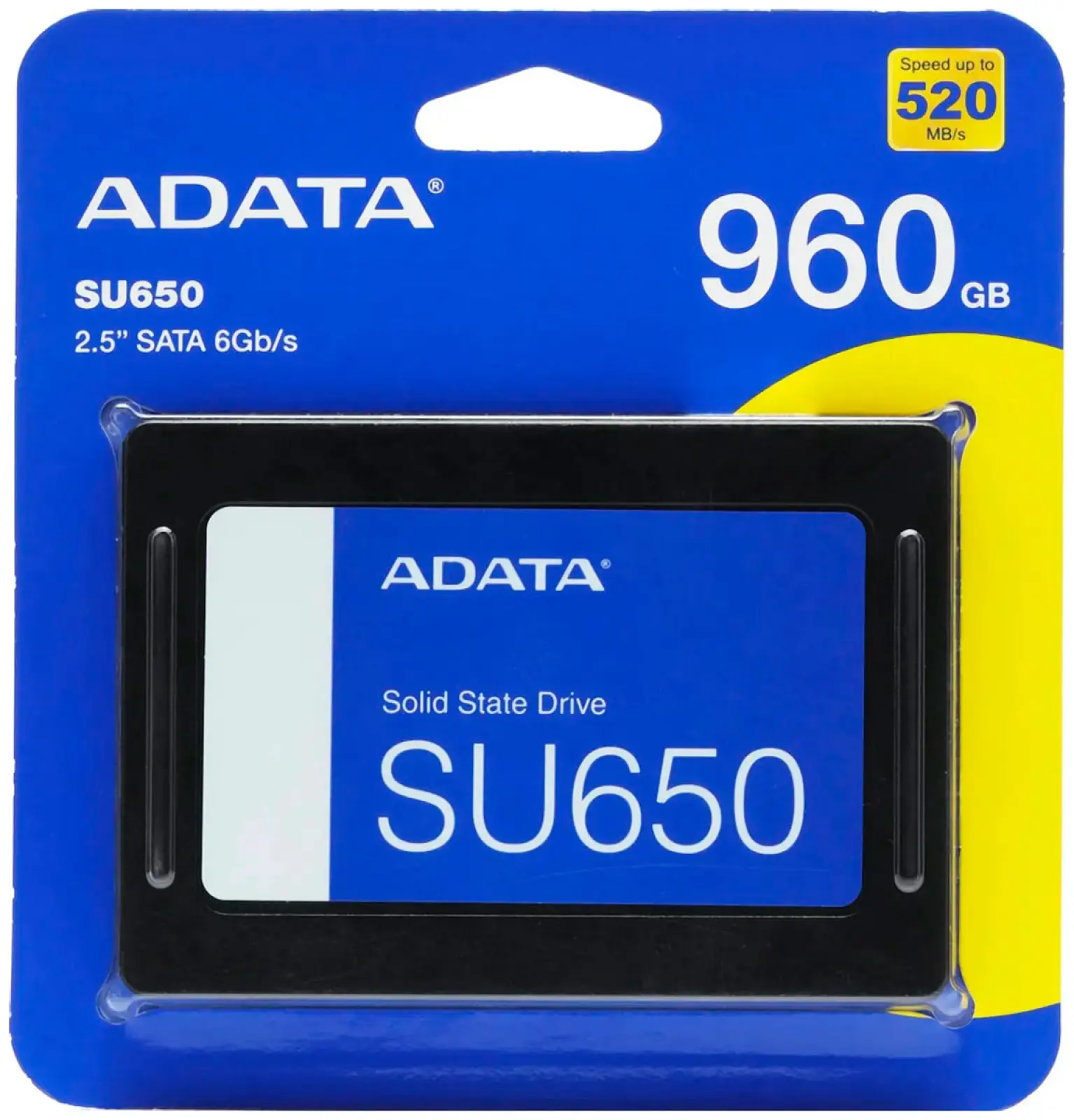 Накопитель SSD Adata 2.5 Ultimate SU650 960 Гб SATA III ASU650SS-960GT-R