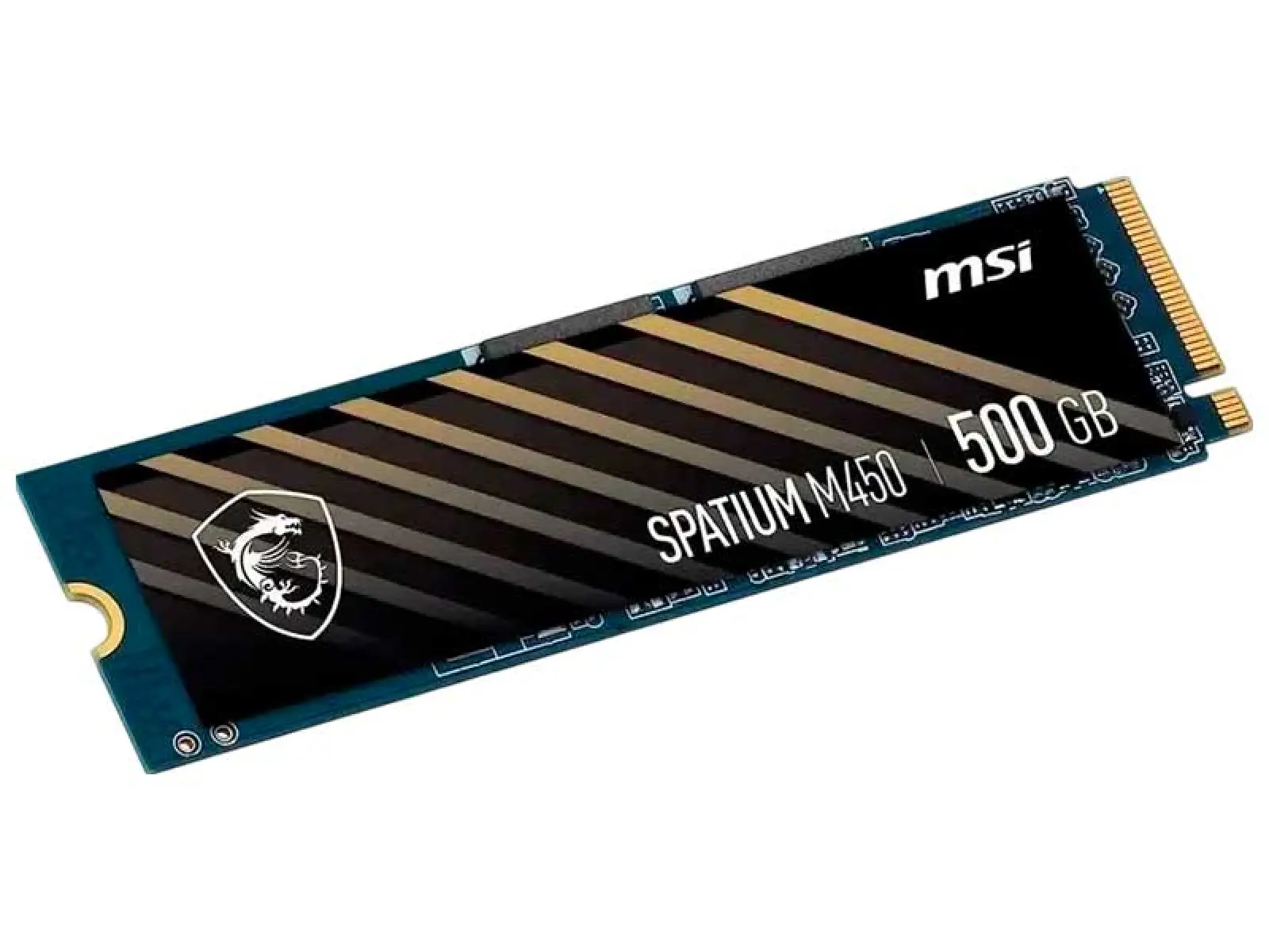 SSD накопитель MSI M.2 SPATIUM M450 500 Гб PCIe 4.0 (S78-440K380-P83)