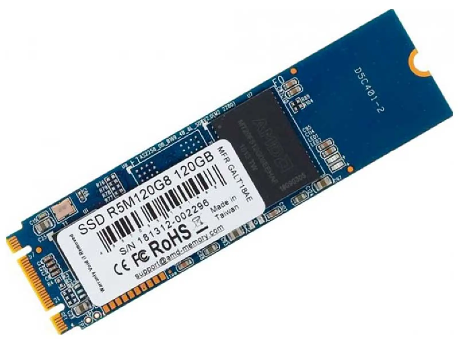 SSD-накопитель AMD Radeon M.2 2280 SATA III 120Gb (R5M120G8)