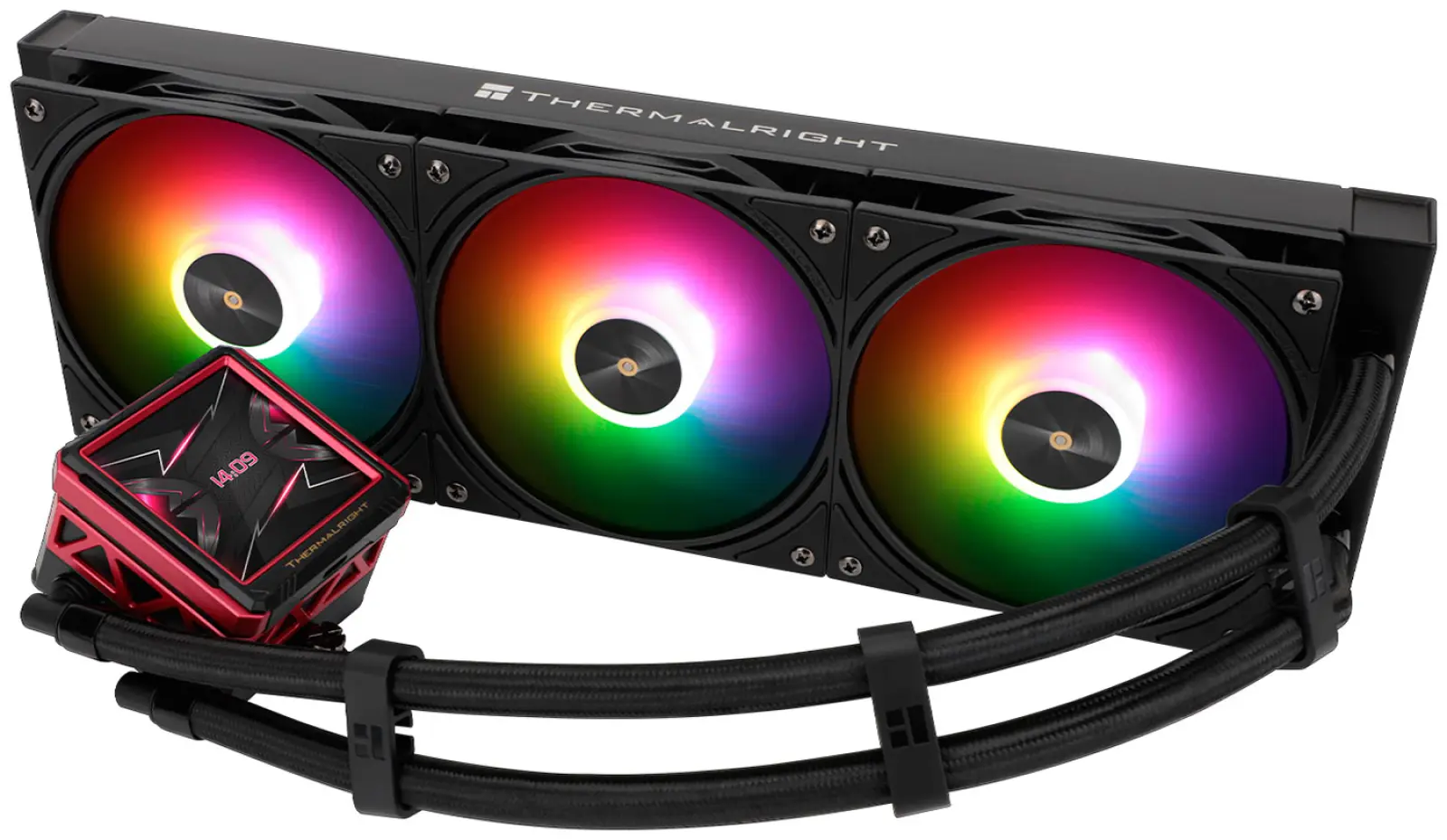 СЖО для процессоров Thermalright Frozen Warframe 360 Ultra Black Argb (F-WFRAME-360-UL-BL-ARGB)