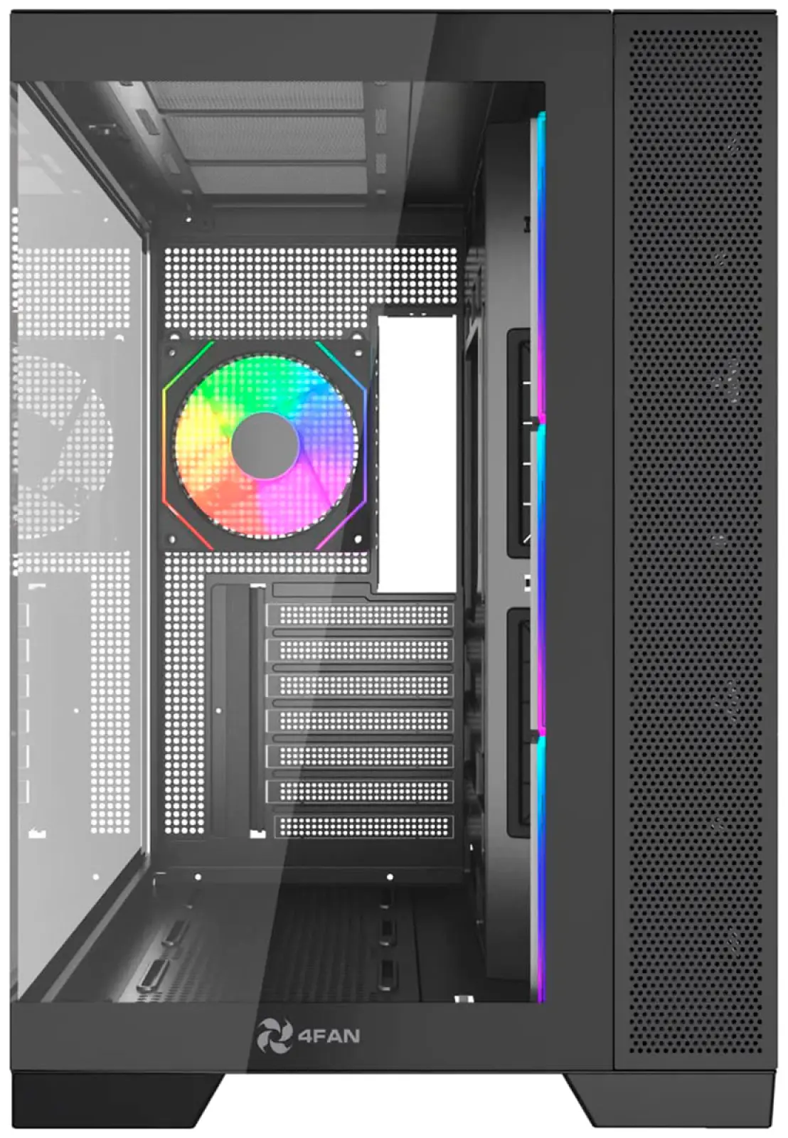 Компьютерный корпус 4FAN Zerphi Black wFans