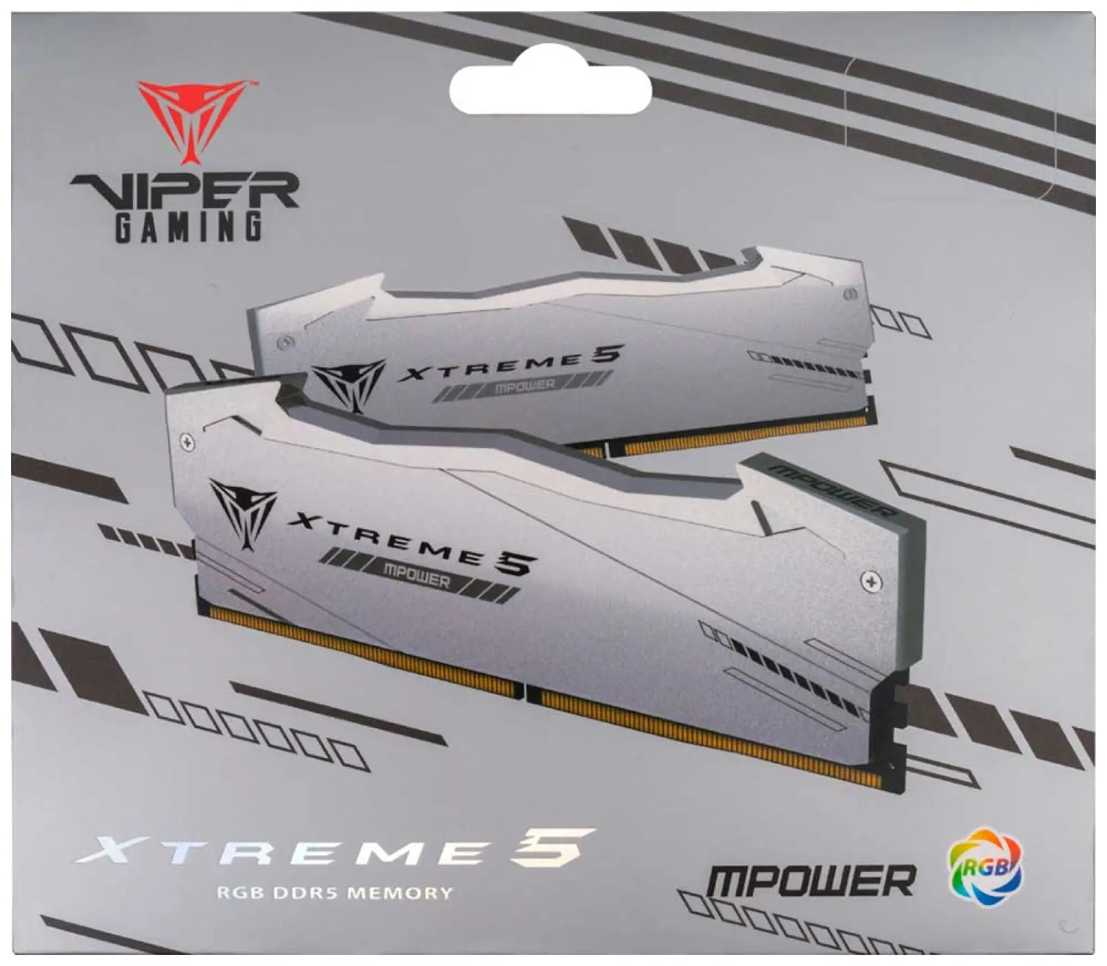Оперативная память Patriot Memory DDR5 48Gb (2x24Gb) 8000Mhz XTREME 5 RGB MPOWER (PVXR548G80C38KM)