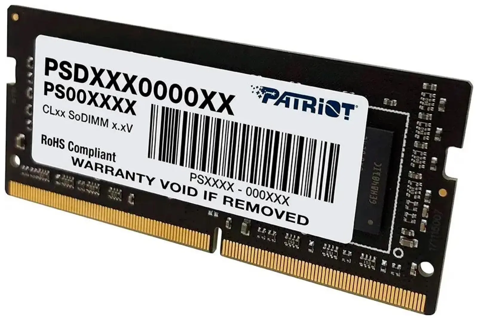 Оперативная память Patriot Memory SO-DIMM DDR4 16GB 3200MHz Signature Line (PSD416G32002S)