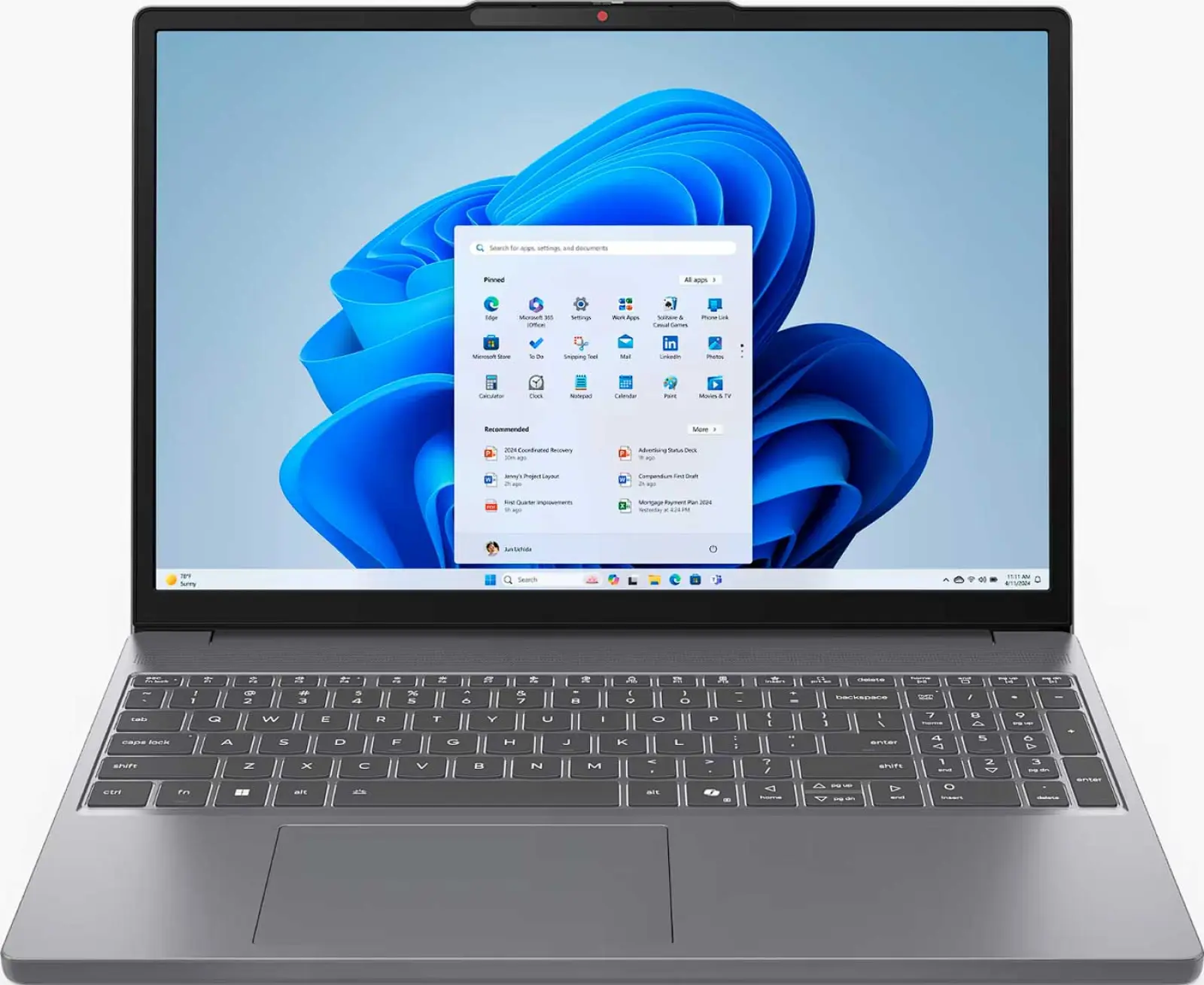Ноутбук Lenovo IP Slim 3 15IRH10 (83K1002VRK), серый