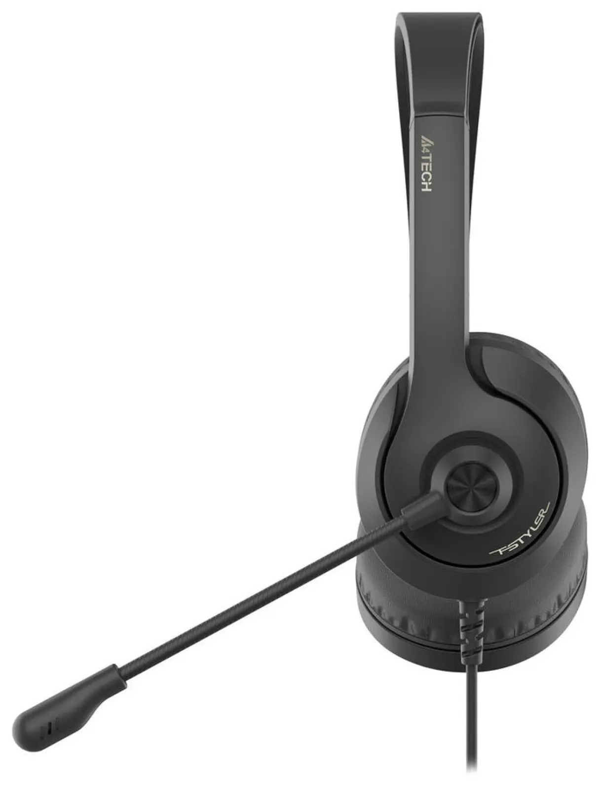 Компьютерная гарнитура A4Tech Fstyler FH100i черный 1.8м накладные (FH100I STONE BLACK)