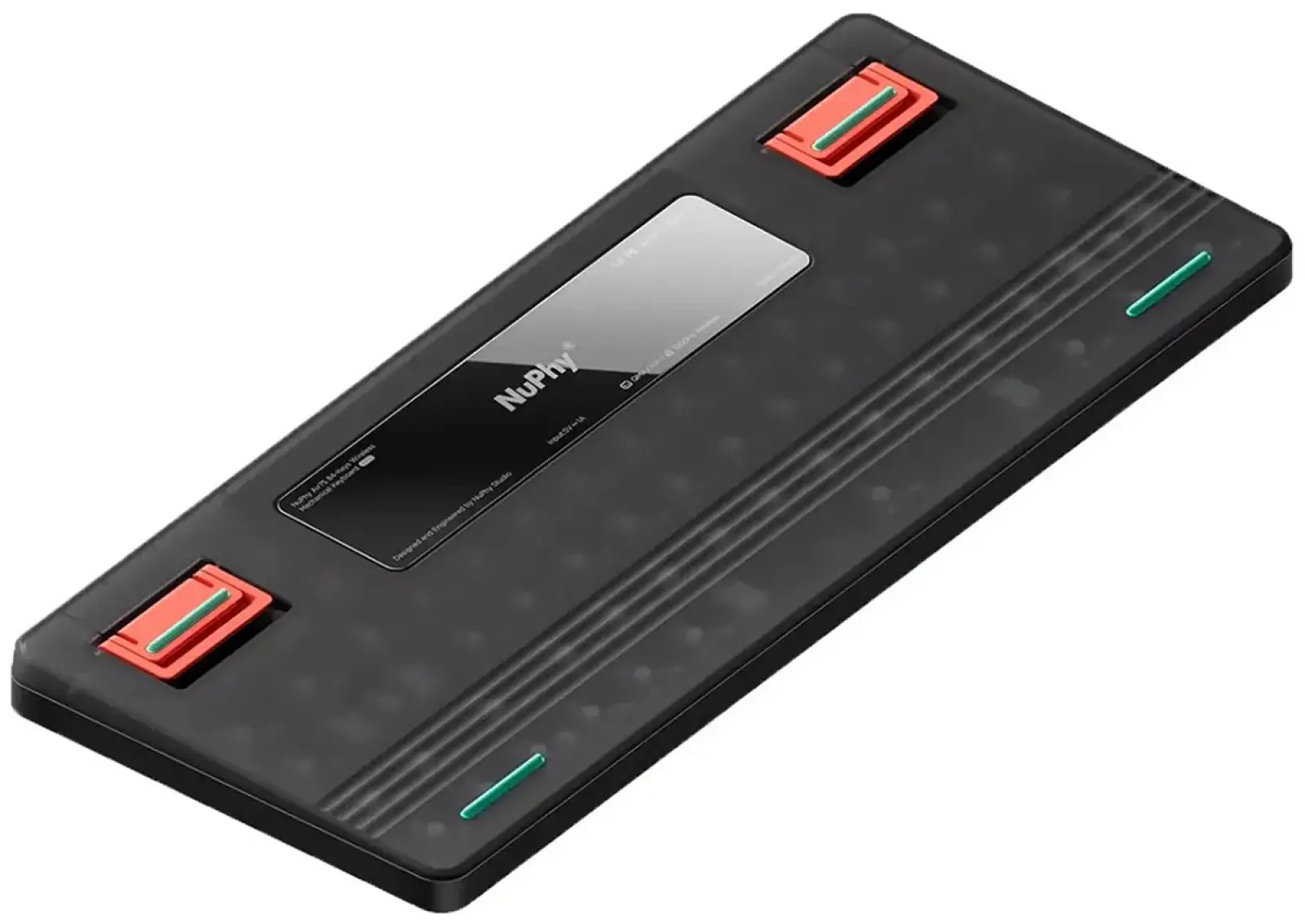Беспроводная механическая клавиатура Nuphy QMK, AIR75v2, Basalt Black, RGB Hot Swap Brown Switc