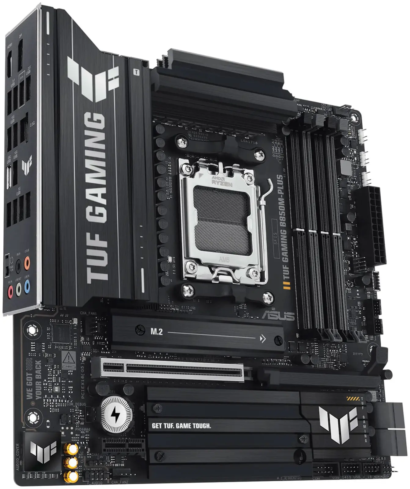 Материнская плата Asus TUF GAMING B850M-PLUS (AM5, mATX)