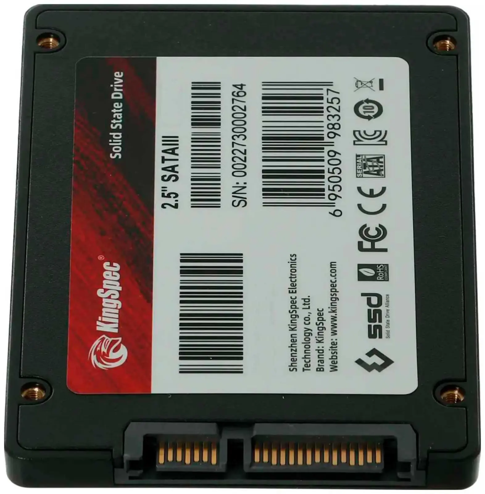 SSD накопитель Kingspec 2.5 960 Гб SATA III (P4-960)