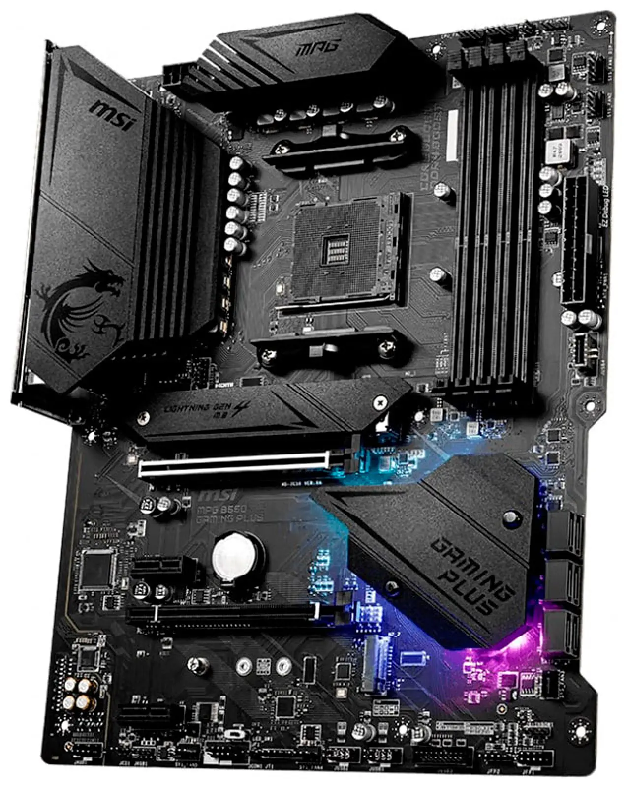 Материнская плата MSI MPG B550 GAMING PLUS (AM4, ATX)