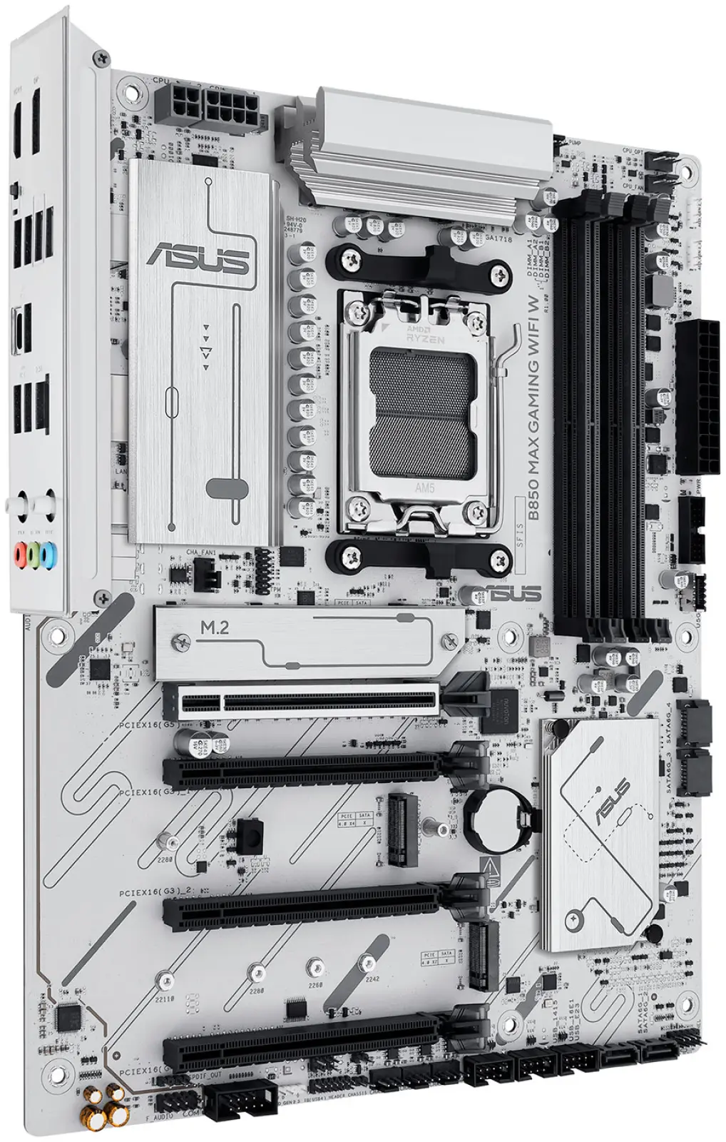 Материнская плата Asus B850 MAX GAMING WIFI W (AM5, ATX)