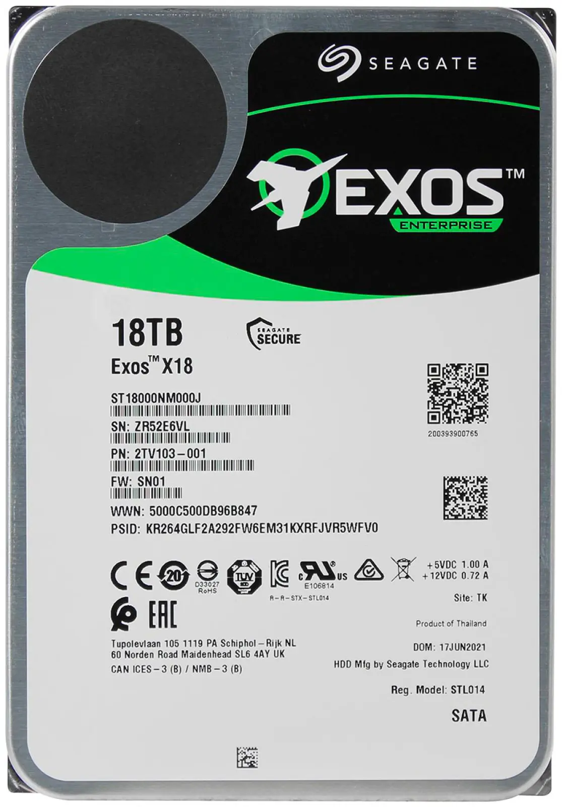 Жесткий диск HDD Seagate 3.5