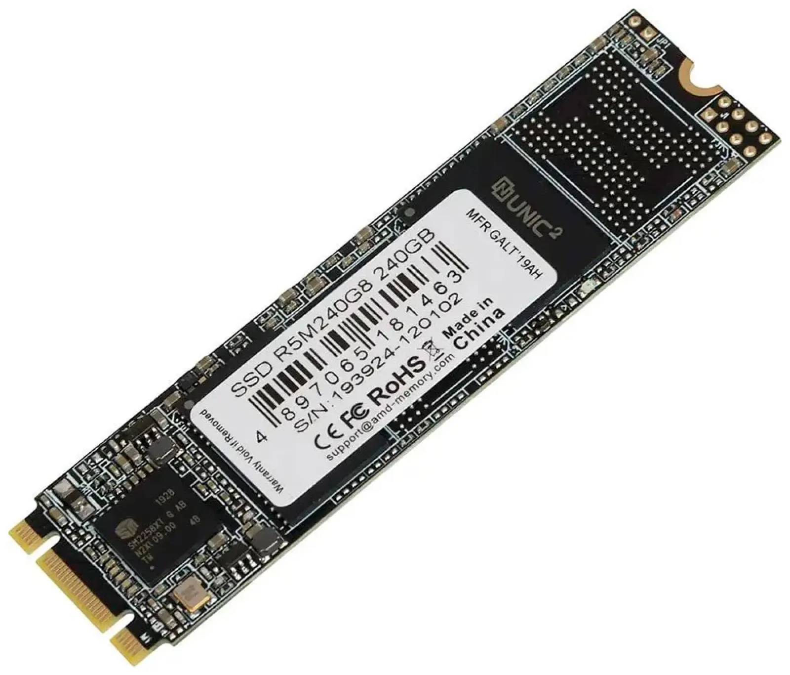 SSD накопитель AMD M.2 Radeon R5 240 Гб SATA III (R5M240G8)