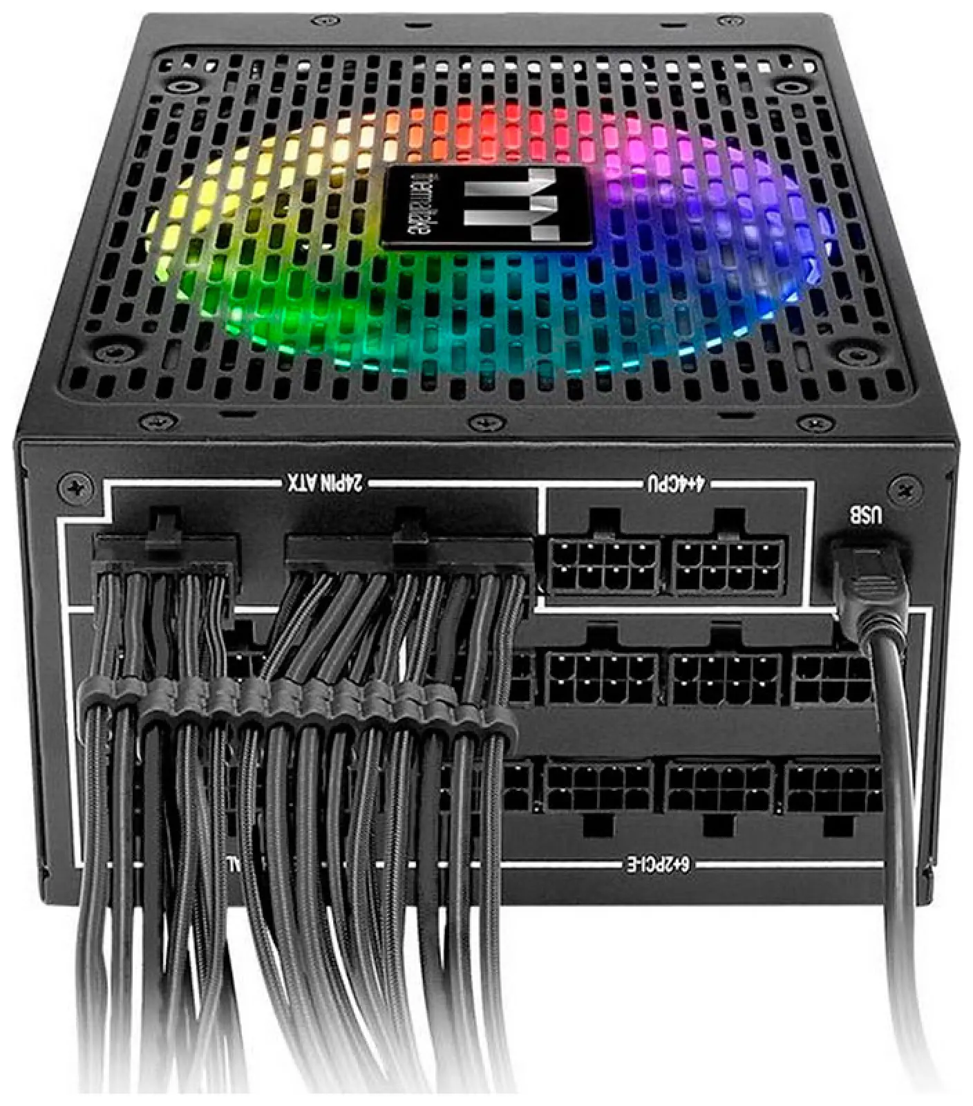 Блок питания Thermaltake Toughpower iRGB PLUS 1250W ATX 3.0 TITANIUM (PS-TPI-1250F3FDTE-1)
