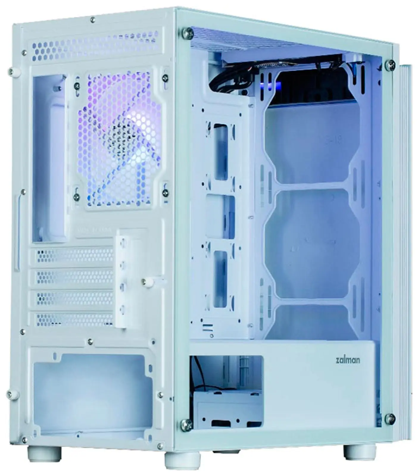 Компьютерный корпус Zalman T4 PLUS WHITE