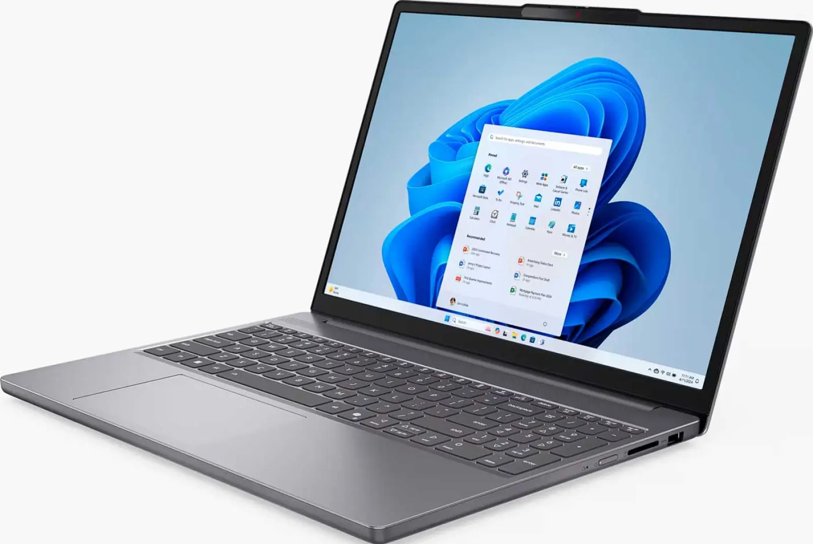 Ноутбук Lenovo IP Slim 3 15IRH10 (83K1002VRK), серый