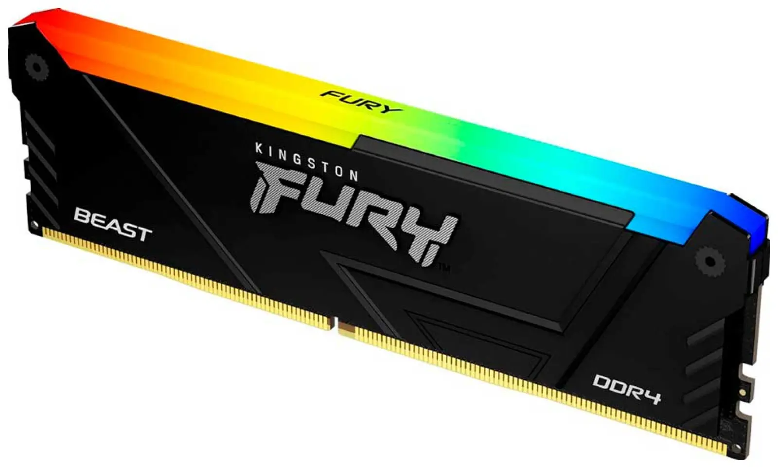 Оперативная память Kingston DDR4 16Gb 3600MHz Fury Beast RGB (KF436C18BB2A/16)