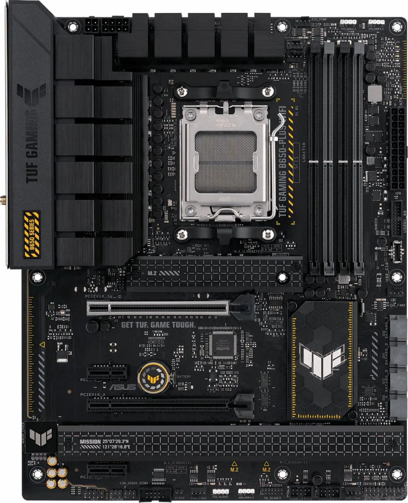 Материнская плата Asus TUF GAMING B650-PLUS WIFI (AM5, ATX)