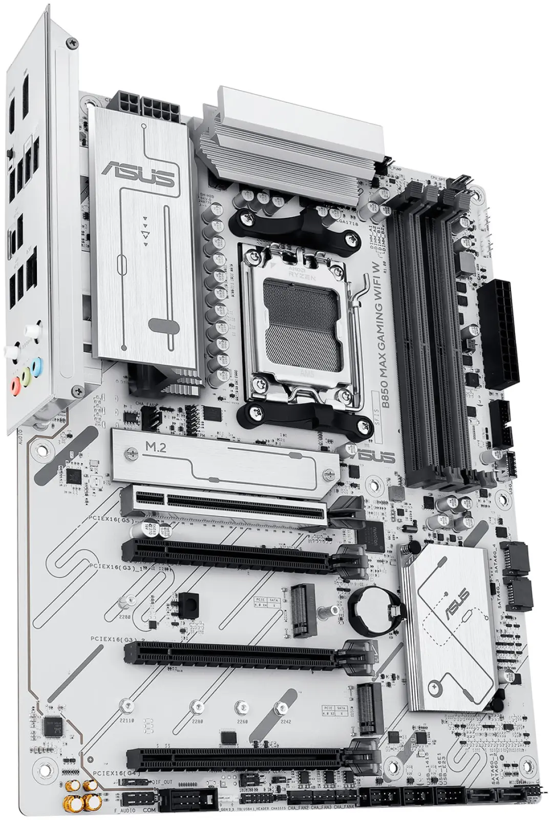 Материнская плата Asus B850 MAX GAMING WIFI W (AM5, ATX)