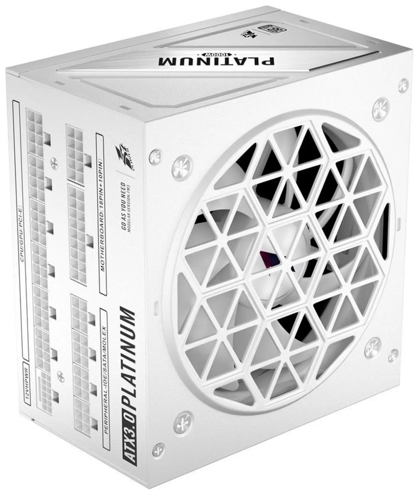 Блок питания 1STPLAYER NGDP 1000W ATX 3.0 White (HA-1000BA3-WH)