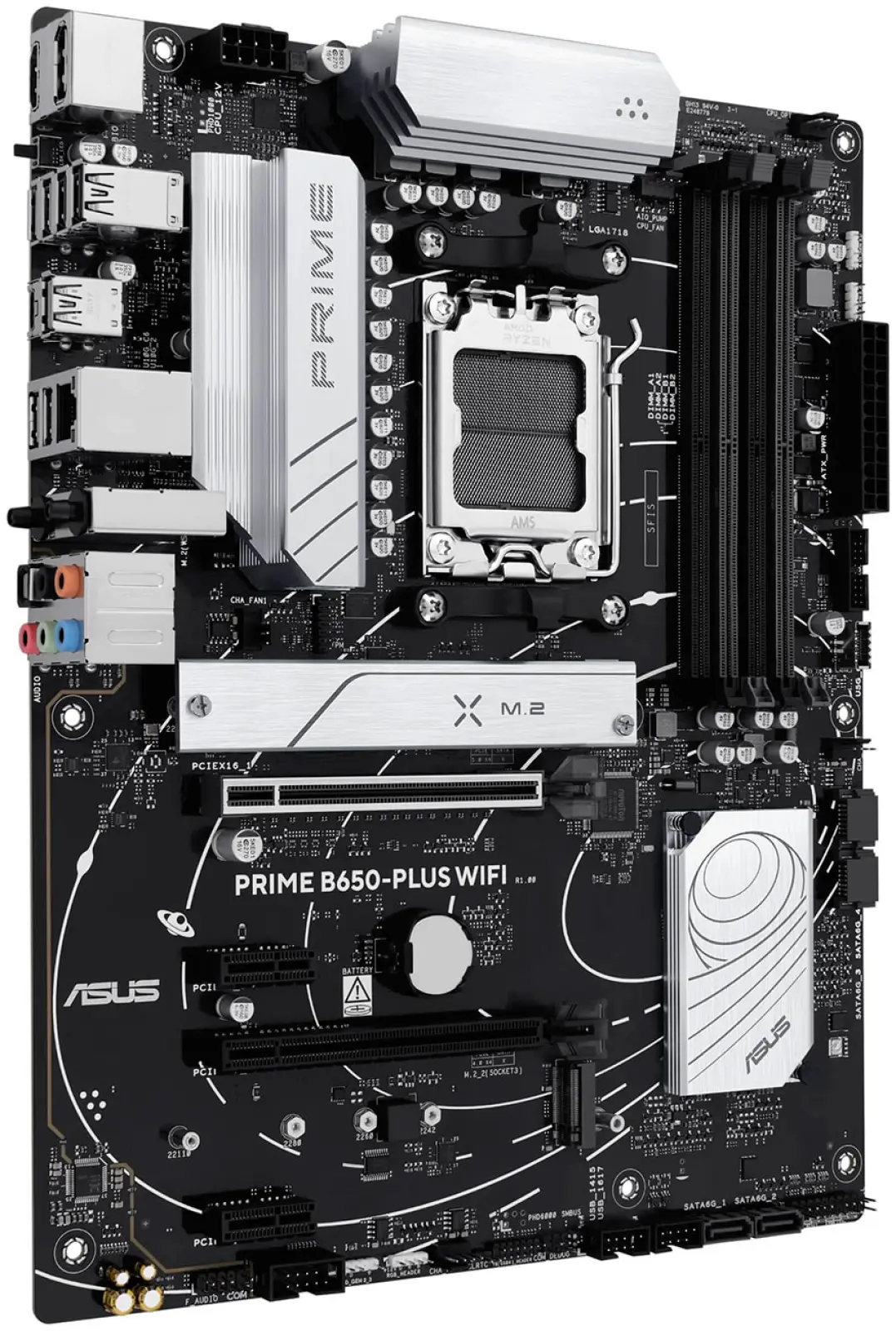 Материнская плата Asus PRIME B650-PLUS WIFI (AM5, ATX)