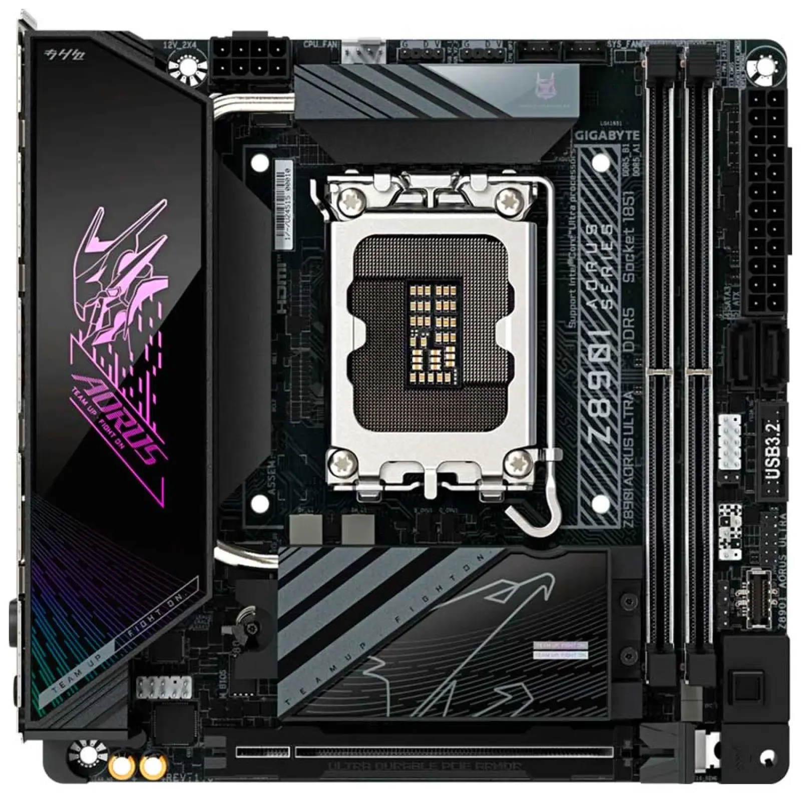 Материнская плата Gigabyte Z890I AORUS ULTRA (s1851, Mini-ITX)