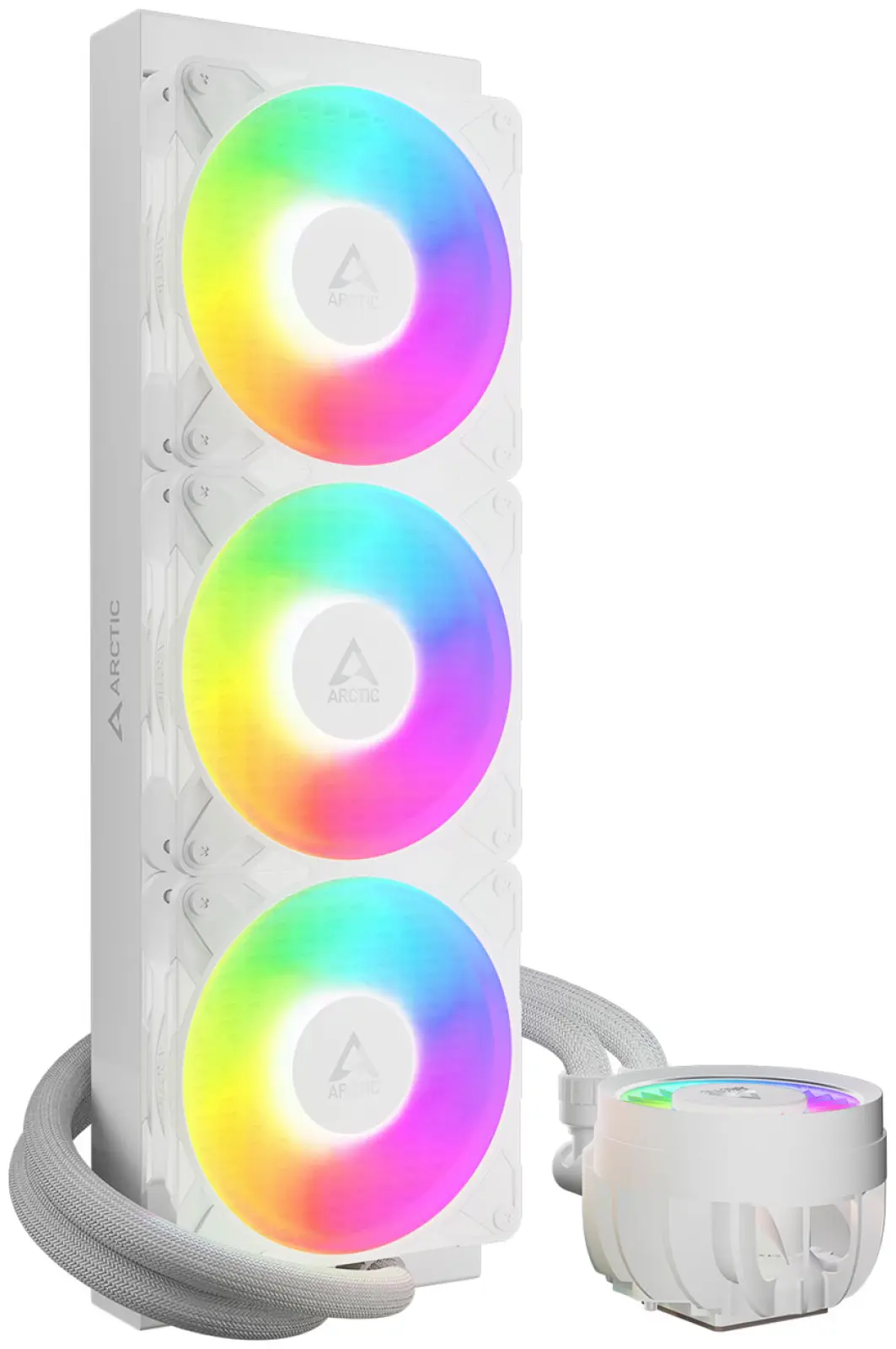 СЖО для процессоров Arctic Liquid Freezer III Pro 360 A-RGB White (ACFRE00188A)