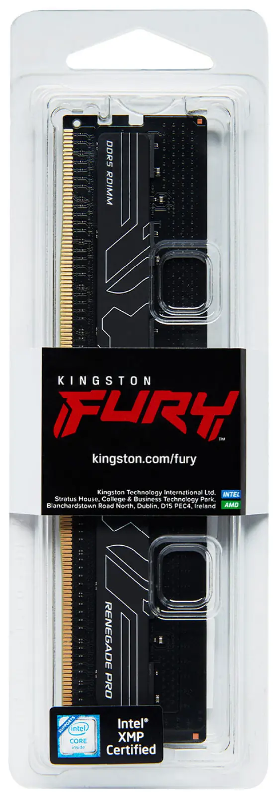 Оперативная память Kingston DDR5 16GB 6400MHz FURY Renegade Pro Black (KF564R32RBE-16)