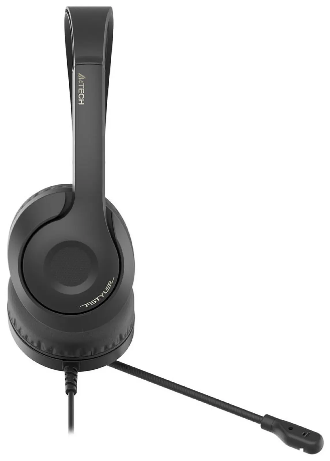 Компьютерная гарнитура A4Tech Fstyler FH100i черный 1.8м накладные (FH100I STONE BLACK)