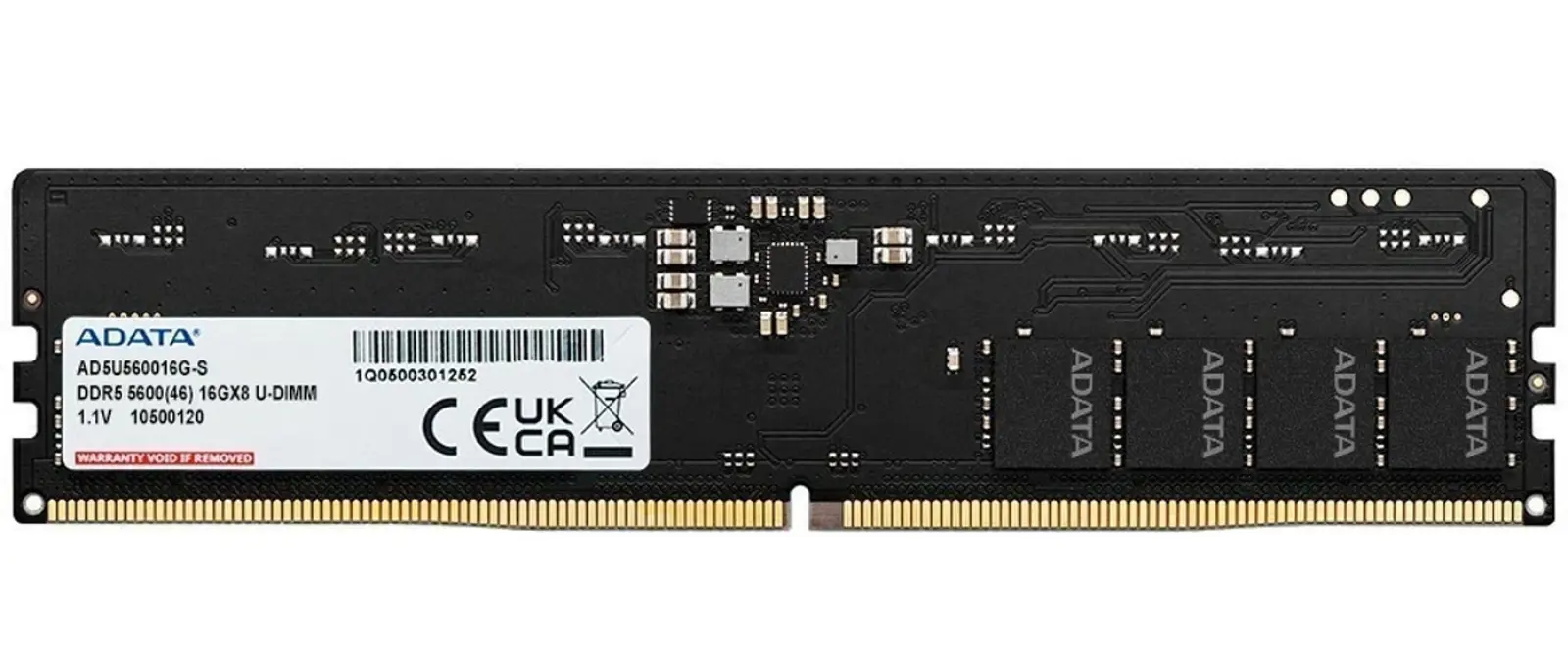 Оперативная память Adata DDR5 16GB 5600MHz (AD5U560016G-S)