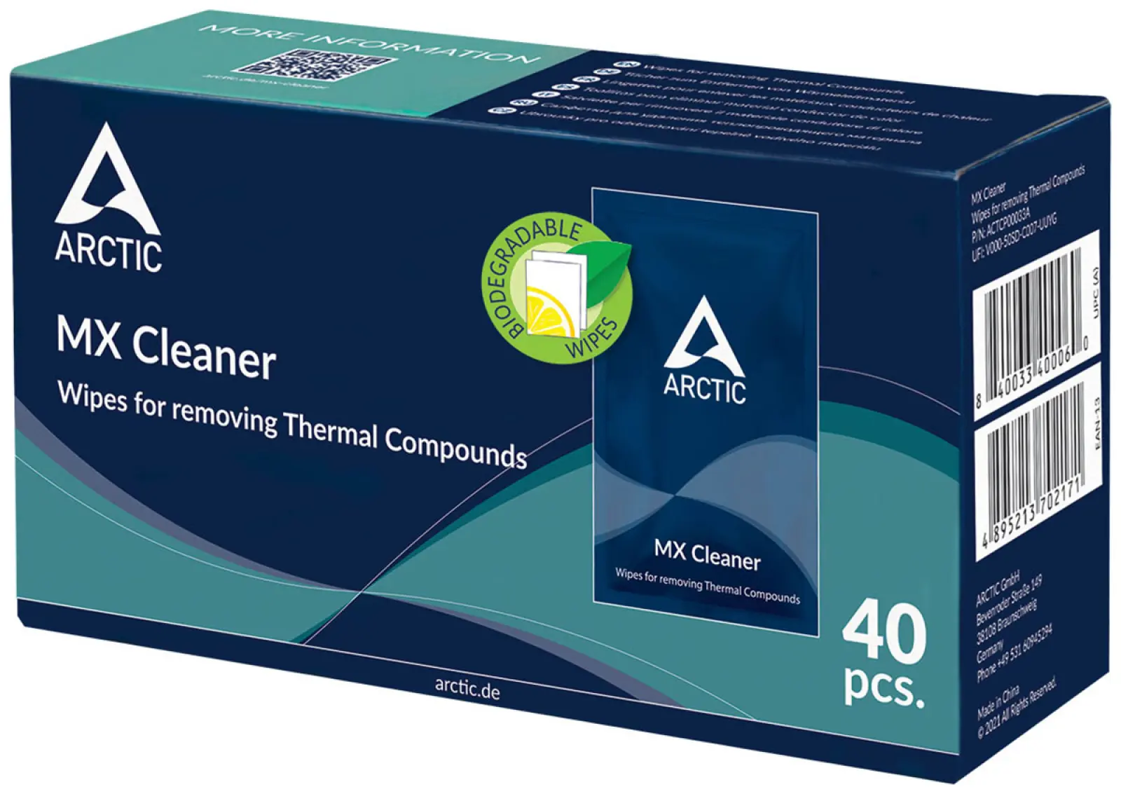 Салфетки Arctic MX Cleaner (ACTCP00033A)