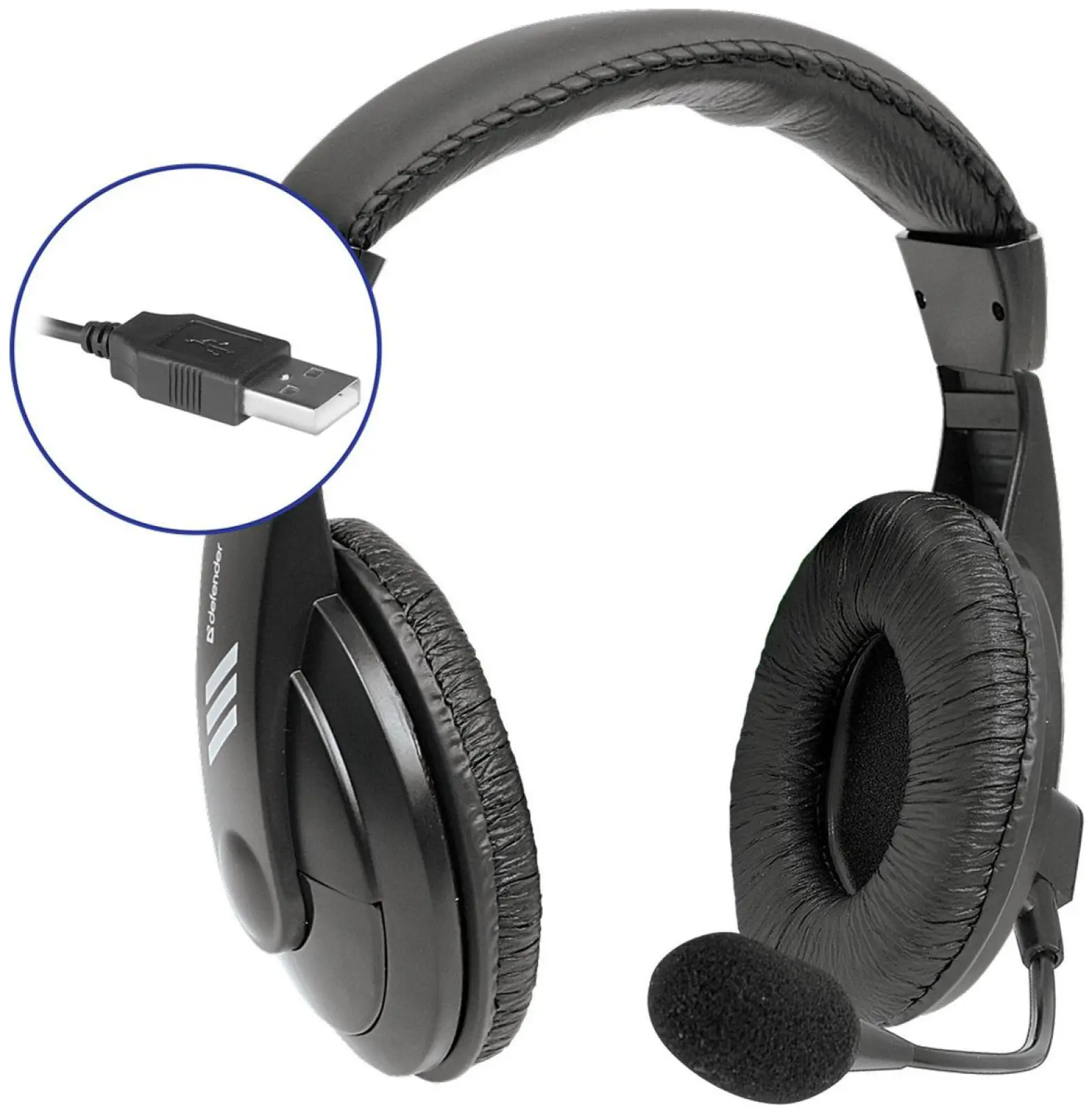 Компьютерная гарнитура Defender Gryphon 750 U USB 63752