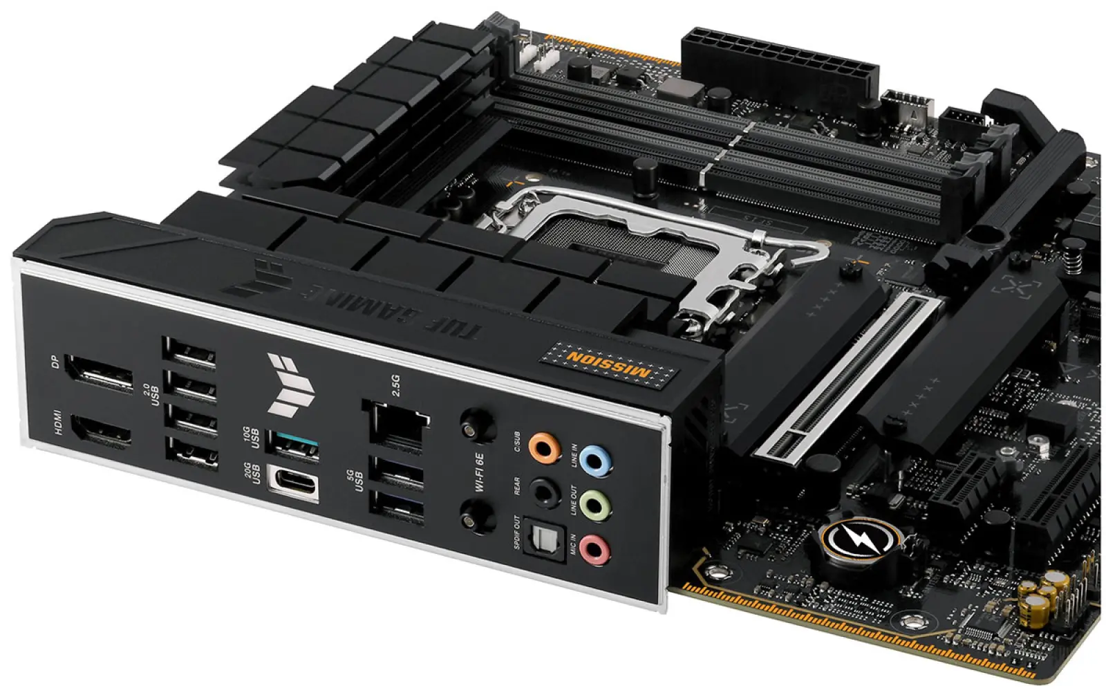 Материнская плата Asus TUF GAMING B760M-PLUS WIFI II (LGA1700 mATX)