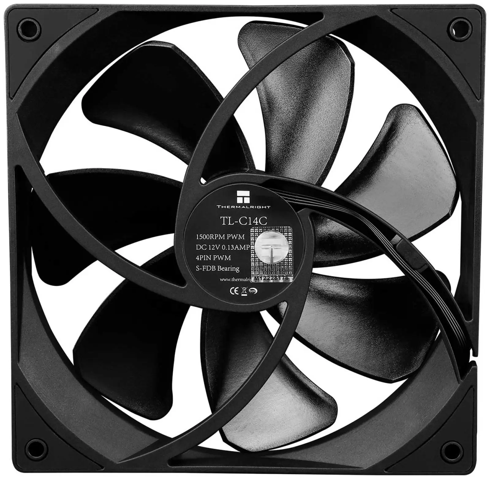 Вентилятор для корпуса Thermalright TL-C14C, 140mm