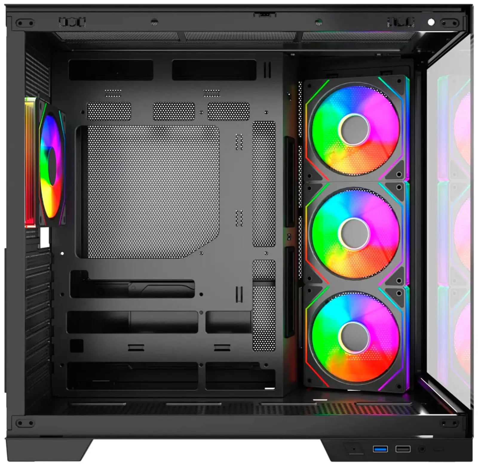 Компьютерный корпус 4FAN Zerphi Black wFans