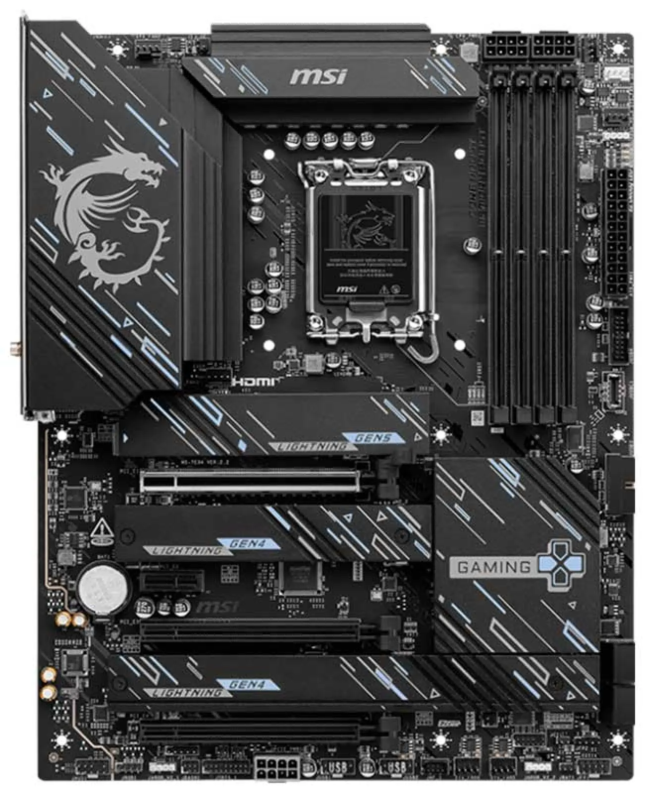 Материнская плата MSI Z890 GAMING PLUS WIFI (s1851, ATX)