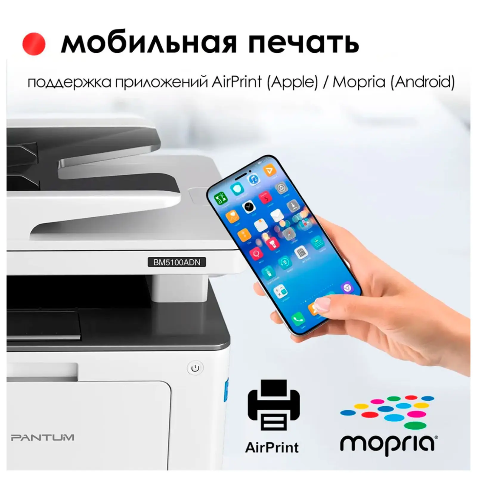 МФУ лазерный Pantum BM5100ADN