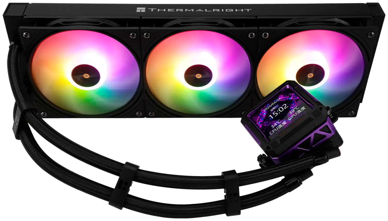 СЖО для процессоров Thermalright Frozen Warframe Pro 360 Black ARGB (F-WFRAME-360-PRO-BL-ARGB)