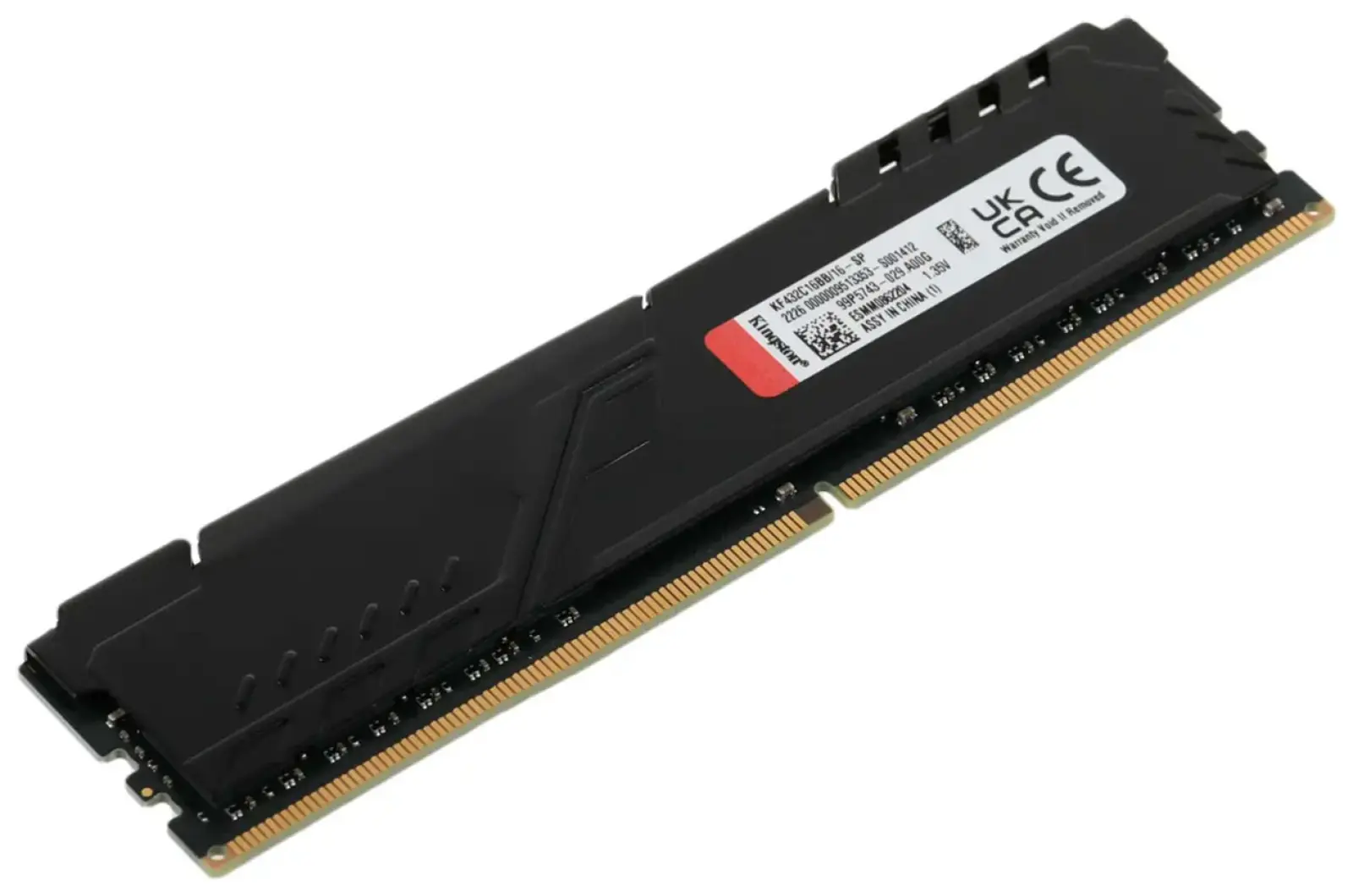 Оперативная память Kingston FURY Beast DDR4 16Gb 3200MHz Black (KF432C16BB/16)