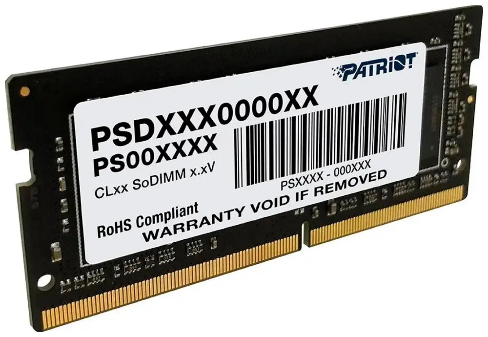 Оперативная память Patriot Memory SO-DIMM DDR4 16GB 3200MHz Signature Line (PSD416G32002S)