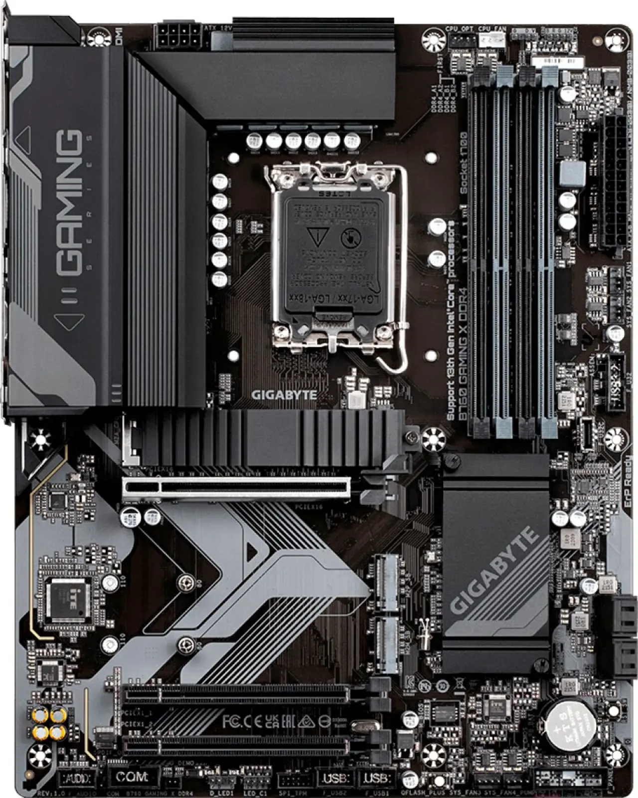 Материнская плата Gigabyte B760 GAMING X DDR4 (LGA1700, ATX)