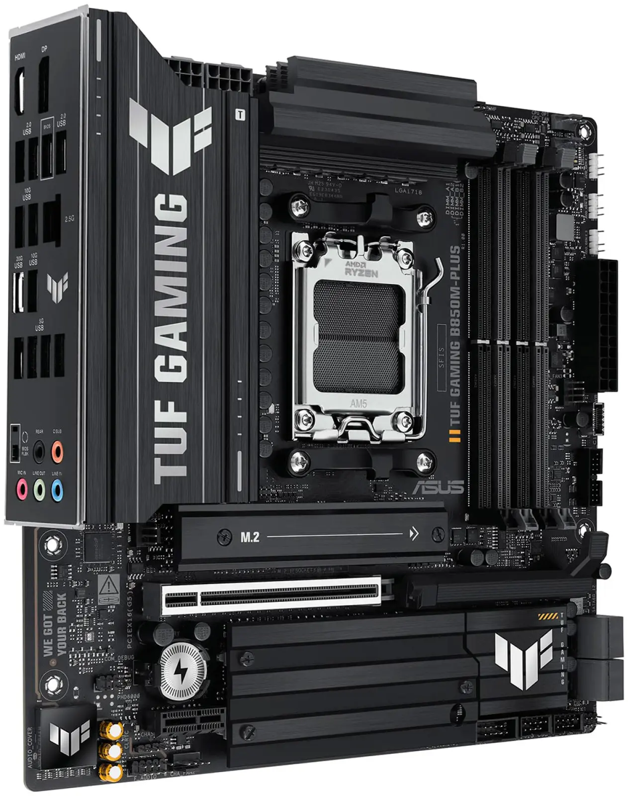 Материнская плата Asus TUF GAMING B850M-PLUS (AM5, mATX)