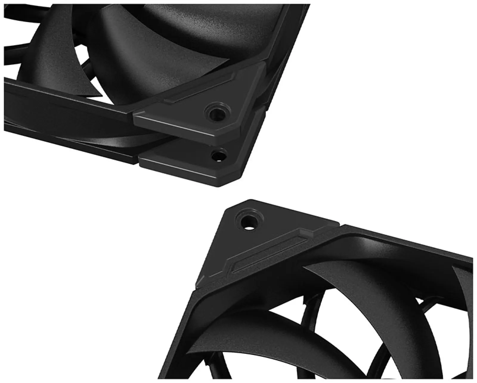 Вентилятор для корпуса ID-Cooling TF-12025-PRO BLACK 120mm
