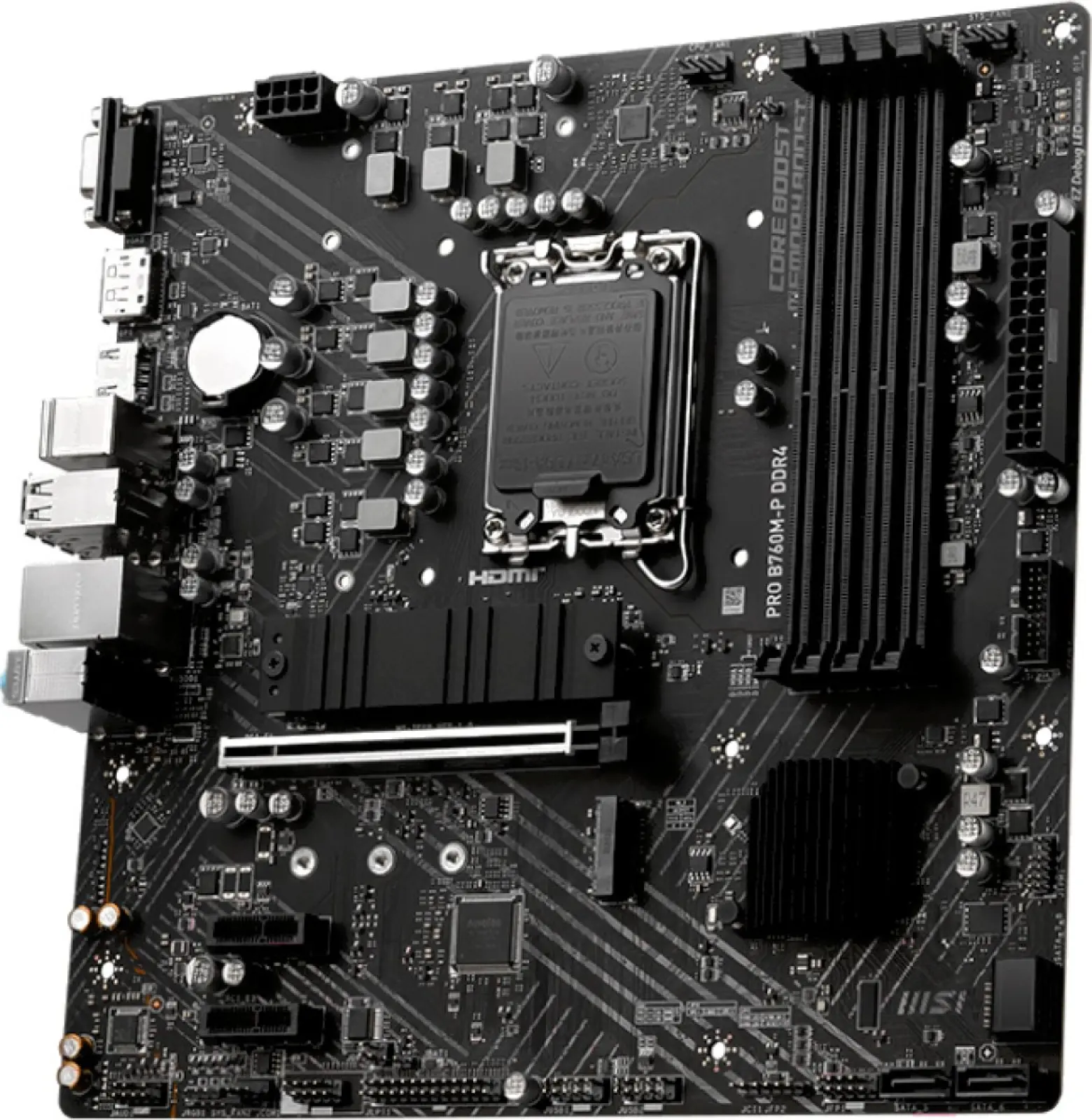 Материнская плата MSI PRO B760M-P DDR4 (LGA1700, mATX)