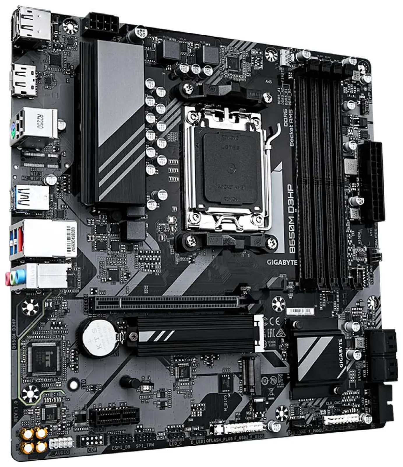 Материнская плата Gigabyte B650M D3HP (AM5 mATX)