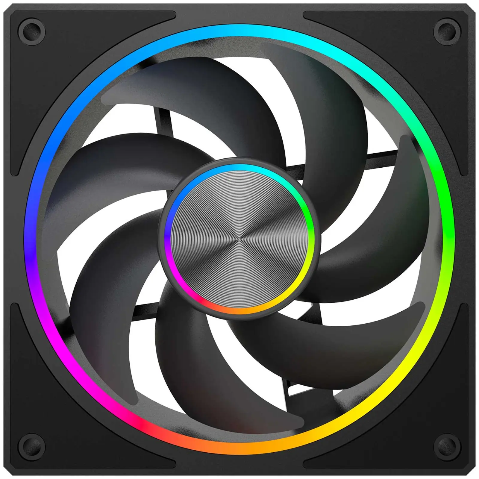 Вентилятор для корпуса 4FAN F66 Black 120mm 3 in 1 (F6612B3)