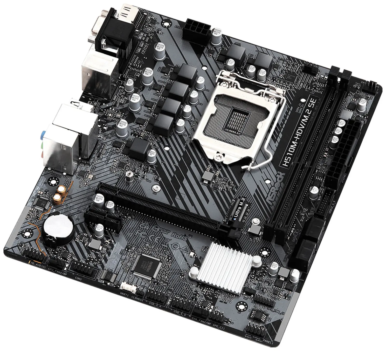 Материнская плата Asrock H510M-HDV/M.2 SE (LGA1200, mATX)