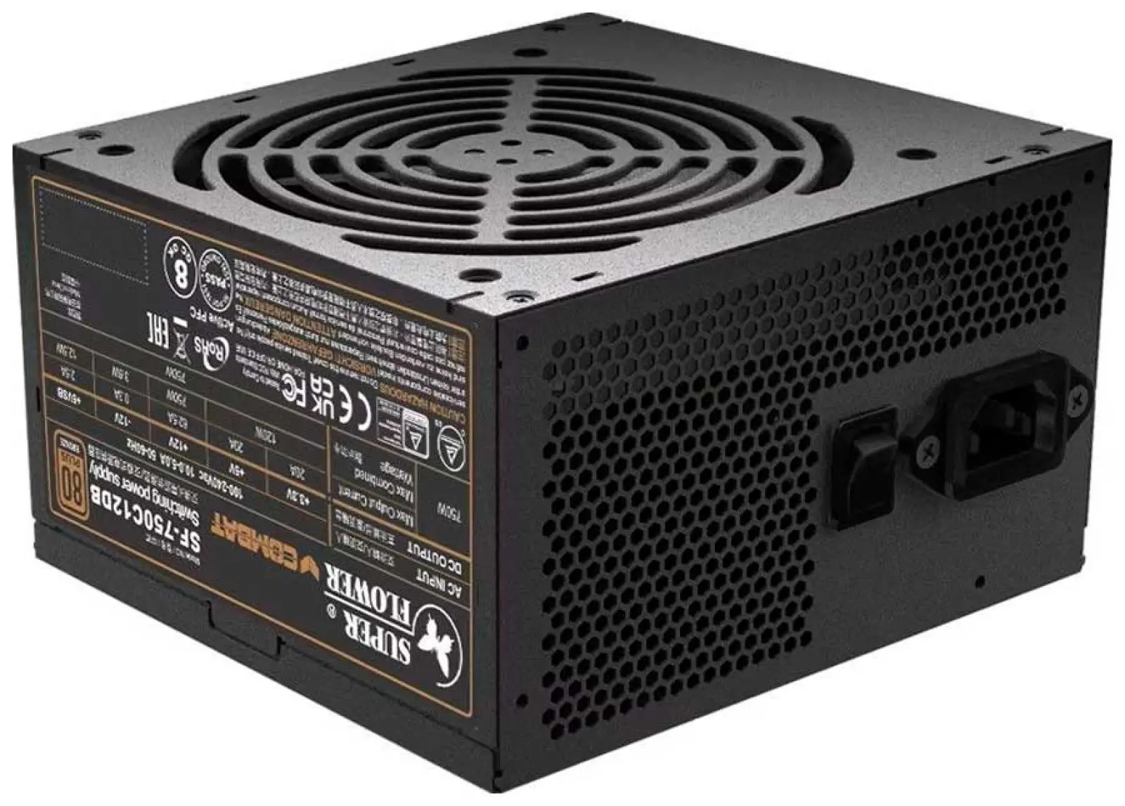 Блок питания Super Flower Combat DB ATX 3.1 750W Bronze (SF-750C12DB)