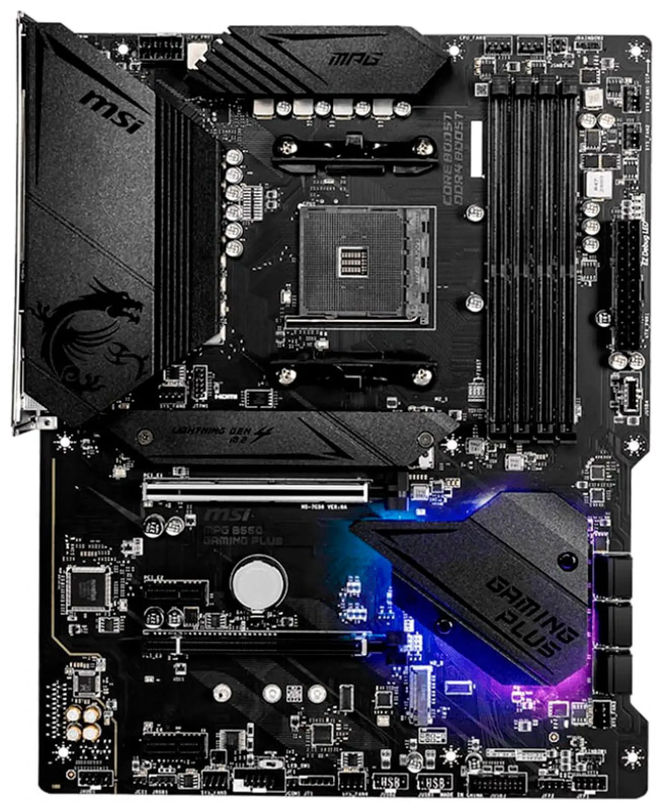Материнская плата MSI MPG B550 GAMING PLUS (AM4, ATX)