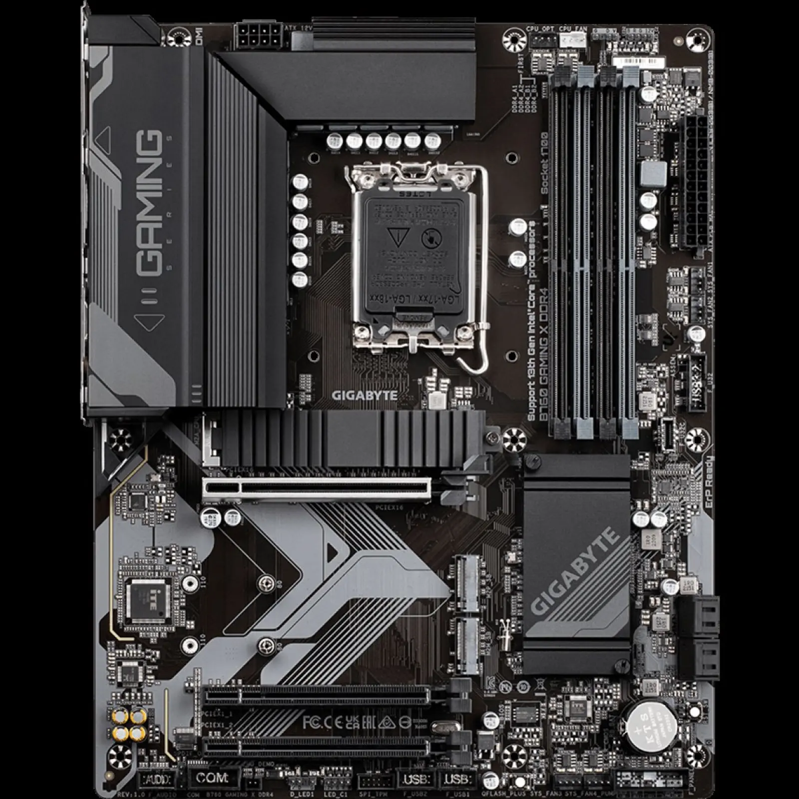 Материнская плата Gigabyte B760 GAMING X DDR4 (LGA1700, ATX)