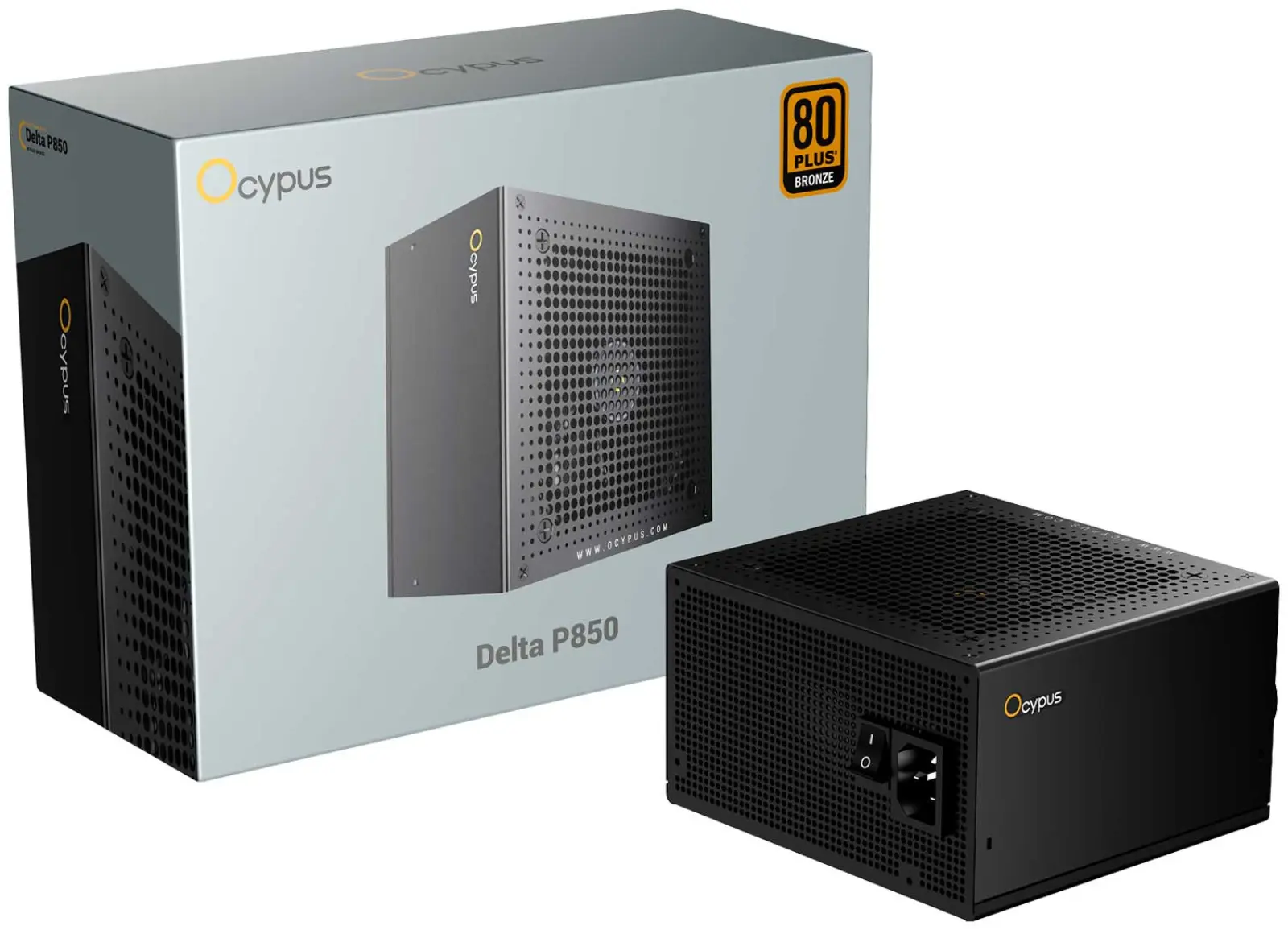 Блок питания Ocypus Delta P850 850W Bronze ATX 3.1 (P850-BF)